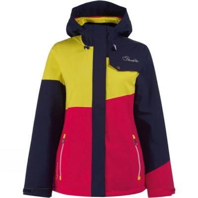 Chaquetas Dare 2 b Shred Free Mujer - Rojas / Amarillo - Chile NSO743096
